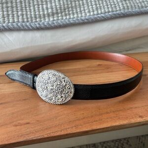 Women’s Alexander Kalifano handmade belt - lizard